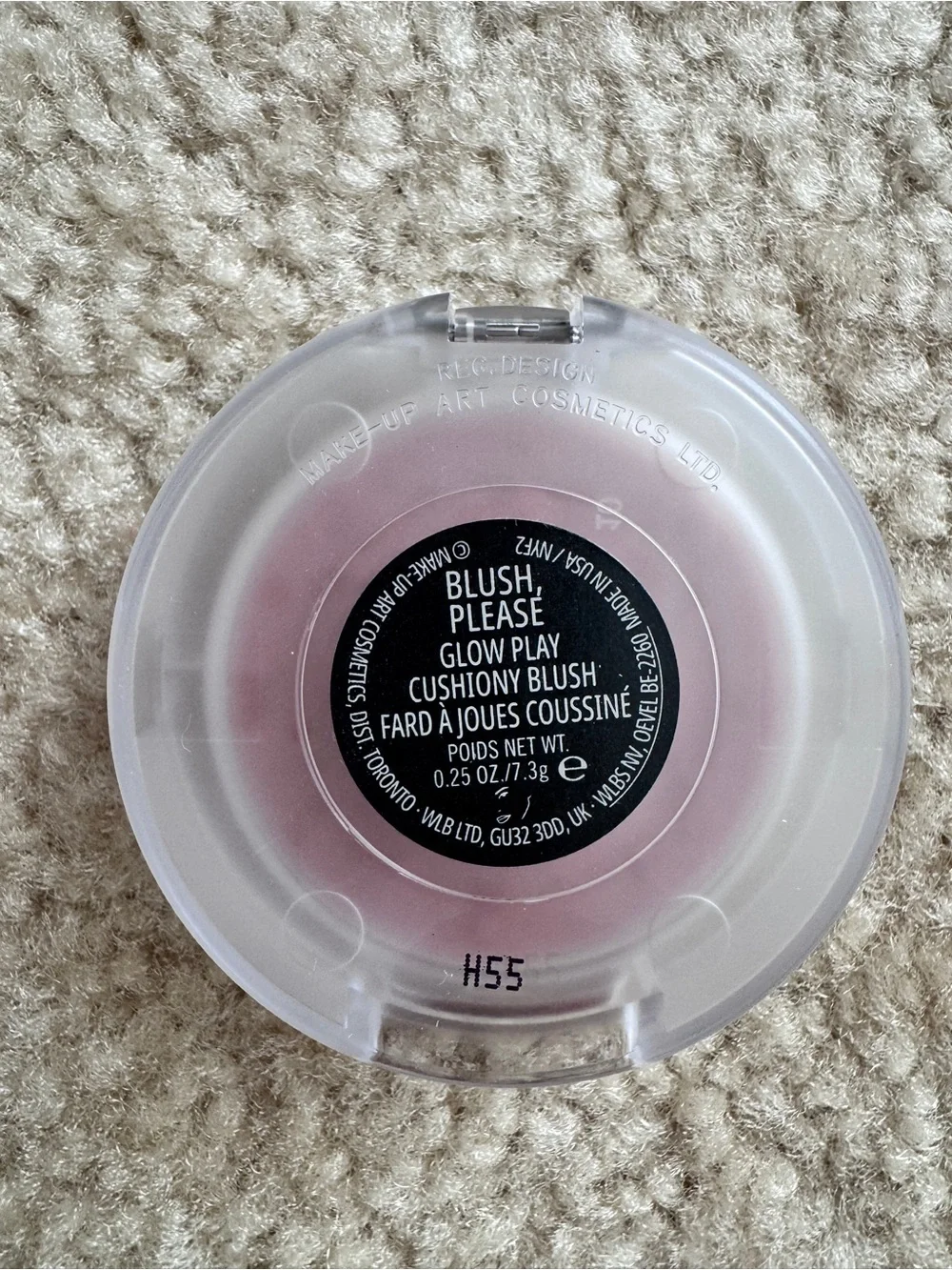 Mac Cosmetics Glow Play Cushiony Blush (Blush, Please)